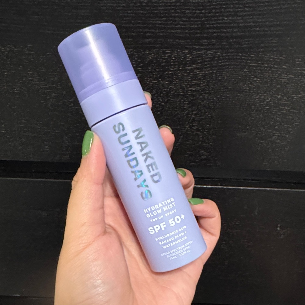 Naked Sundays Hydrating Glow Mist SPF 50+ - Purple